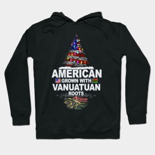 Christmas Tree  American Grown With Vanuatuan Roots - Gift for Vanuatuan From Vanuatu Hoodie